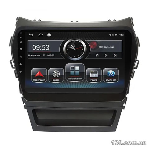 Штатна магнітола Incar PGA2-2409 на Android з GPS-навигацією, Bluetooth і вбудованим DSP для Hyundai Santa Fe 2013+ (IX-45)