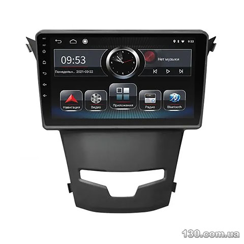 Incar PGA2-5016 — штатная магнитола на Android с GPS-навигацией, Bluetooth и встроенным DSP для Ssang Yong Action 2013+, Ssang Yong Korando…