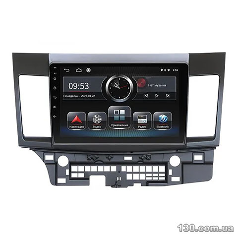 Штатна магнітола Incar PGA2-6102 на Android з GPS-навигацією, Bluetooth і вбудованим DSP для Mitsubishi Lancer X