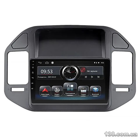 Incar PGA2-6188 — штатна магнітола на Android з GPS-навигацією, Bluetooth і вбудованим DSP для Mitsubishi Pajero 1999-2006