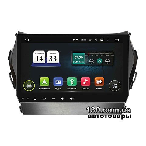 Штатная магнитола Incar TSA-2484A8/9 на Android с WiFi, GPS навигацией и Bluetooth для Hyundai