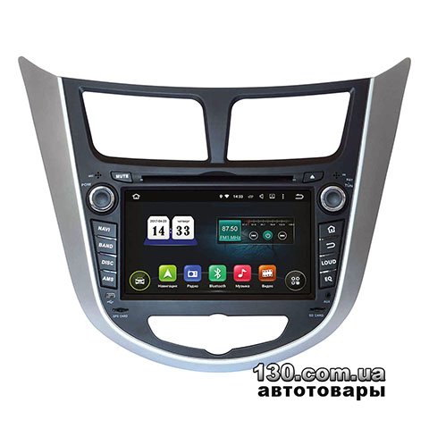 Штатна магнітола Incar TSA-2487A8 на Android з WiFi, GPS навігацією і Bluetooth для Hyundai