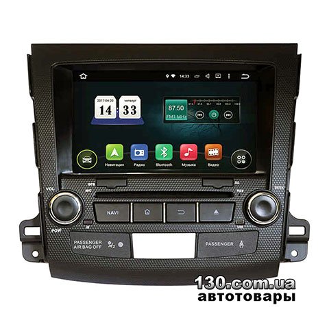 Штатна магнітола Incar TSA-6181A8 на Android з WiFi, GPS навігацією і Bluetooth для Mitsubishi