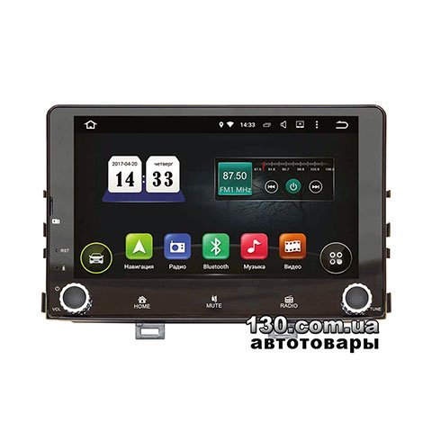 Штатна магнітола Incar TSA-9037A8 на Android з WiFi, GPS навігацією і Bluetooth для Kia