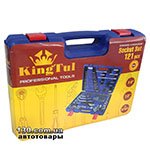Автомобільний набір інструментів KINGTUL KT121 1/2", 3/8", 1/4" — 121 предмет