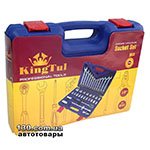 Автомобильный набор инструментов KINGTUL KT37 1/2" — 37 предметов
