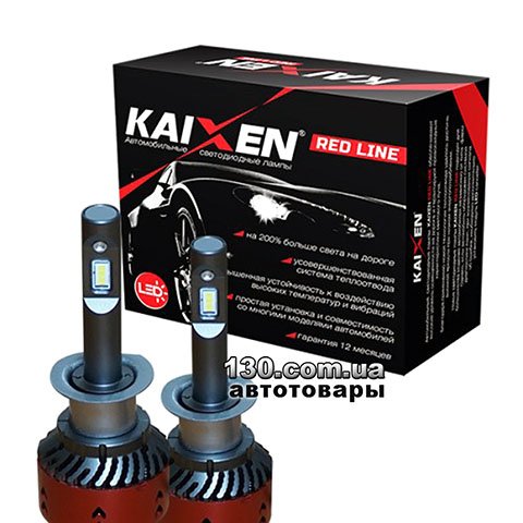 Светодиодные автолампы (комплект) Kaixen Red Line H1 35 W