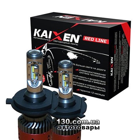 Светодиодные автолампы (комплект) Kaixen Red Line H4 35 W
