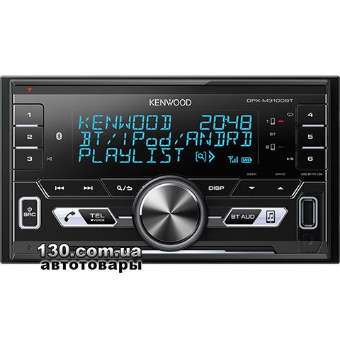Kenwood DDX8016DABS — DVD/USB автомагнитола с GPS навигацией, встроенным DSP и Bluetooth