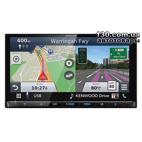 Kenwood DNX9180DABS — DVD/USB автомагнитола со встроенным DSP, GPS навигацией и Bluetooth