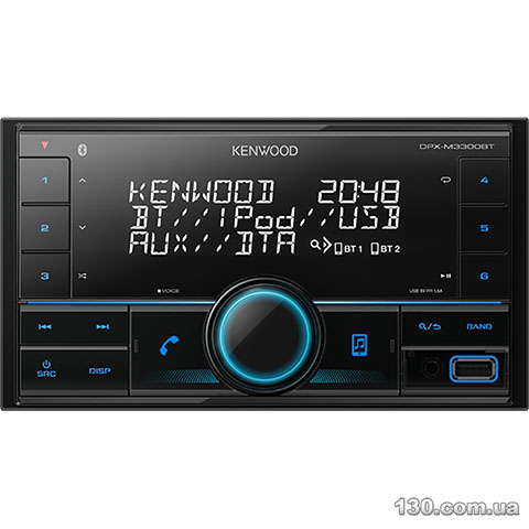 Kenwood DPX-M3300BT — медіа станція з Bluetooth