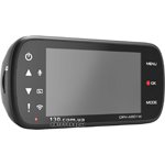 Автомобильный видеорегистратор Kenwood DRV-A601W с GPS, HDR, Wi-Fi, CPL-фильтром, магнитным креплением и дисплеем