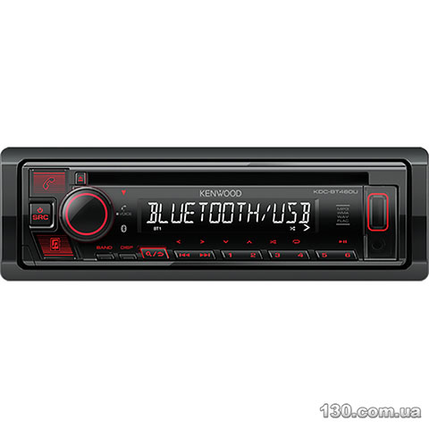 Kenwood KDC-BT460U — CD/USB автомагнітола з Bluetooth