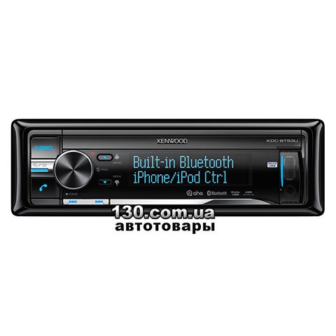 Kenwood KDC-BT53U — CD/USB автомагнітола з Bluetooth