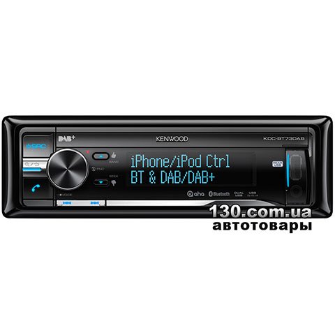 Kenwood KDC-BT73DAB — CD/USB автомагнітола з вбудованим DSP і Bluetooth