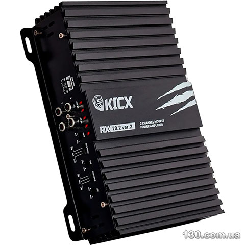 Kicx RX 70.2 ver.2 — автомобільний підсилювач звуку двоканальний