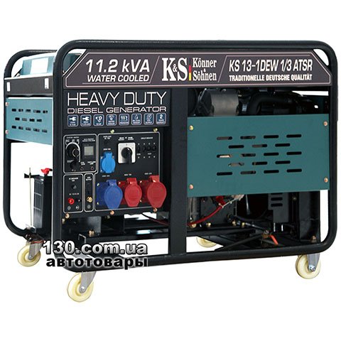 Konner&Sohnen KS 13-1DEW 1/3 ATSR — генератор дизельний