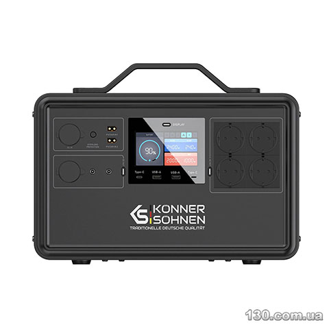 Портативная зарядная станция Konner&Sohnen KS 2400PS 2240 Вт/ч