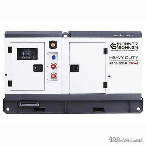 Konner&Sohnen KS 33-3DE-G — генератор дизельний