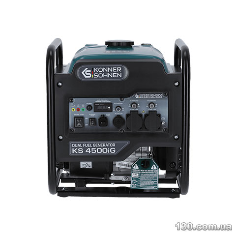 Инверторный генератор на бензине Konner&Sohnen KS 4500iG