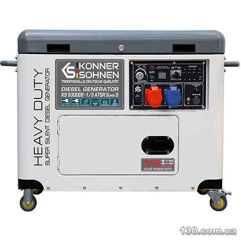 Генератор дизельный Konner&Sohnen KS 9300DE-1/3 ATSR