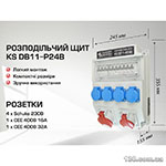 Distribution board Konner&Sohnen KS DB11-P24B