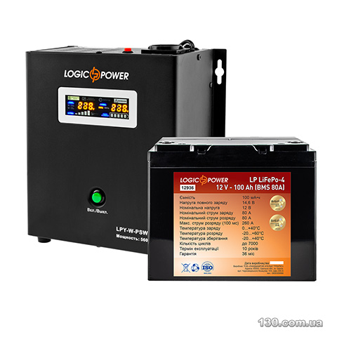 Logic Power LP10838 — комплект резервного питания для котла