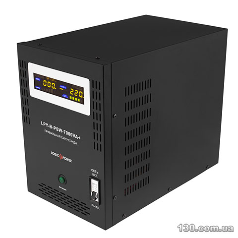 Logic Power LPY-B-PSW-7000VA+ (5000W) — джерело безперебійного живлення 10A/20A 48V, з правильною синусоїдою