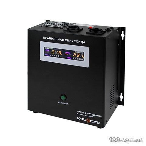Logic Power LPY-W-PSW-2000VA+ (1400W) — источник бесперебойного питания 10A/20A 24V, с правильной синусоидой