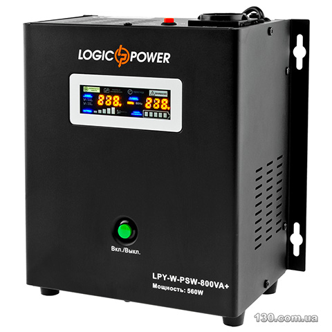 Источник бесперебойного питания Logic Power LPY-W-PSW-800VA+ (560W)