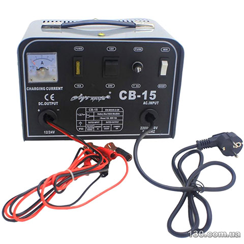 Луч-профі CB-15 — автоматичний зарядний пристрій