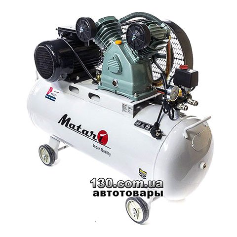 Matari M 340 C22-1 — компрессор с ременным приводом и ресивером