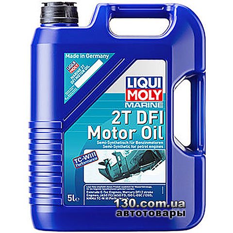 Моторное масло минеральное Liqui Moly Marine 2T Motor Oil — 5 л