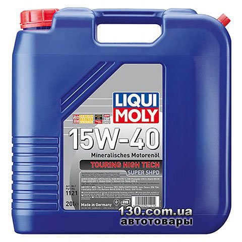 Mineral motor oil Liqui Moly THT Super SHPD 15W-40 — 20 l