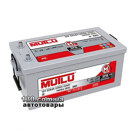 Car battery Mutlu 1D6.225.140.B 12 V 225AH EU left “+”