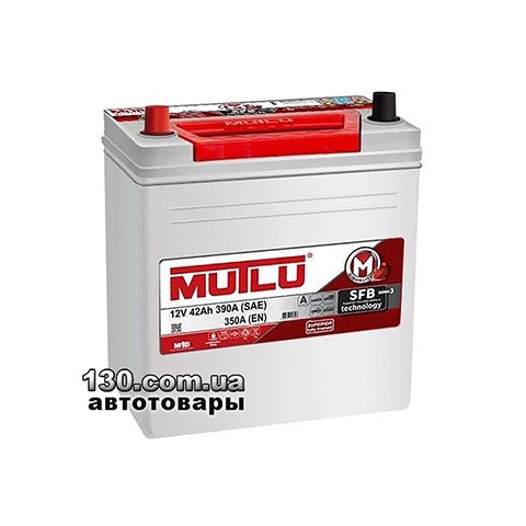 Car battery Mutlu B20.42.035.H 12 V 42AH ASIA left “+”