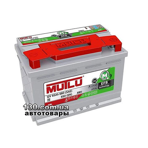 Car battery Mutlu EFB.LB3.65.065.A 65AH EU right “+”