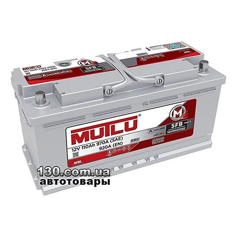 Car battery Mutlu L6.110.092.A 12 V 110AH EU right “+”