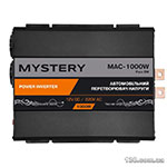Автомобильный преобразователь напряжения (инвертор) Mystery MAC-1000W PURE SW 12-220 В, 1000 Вт, с чистой синусоидой
