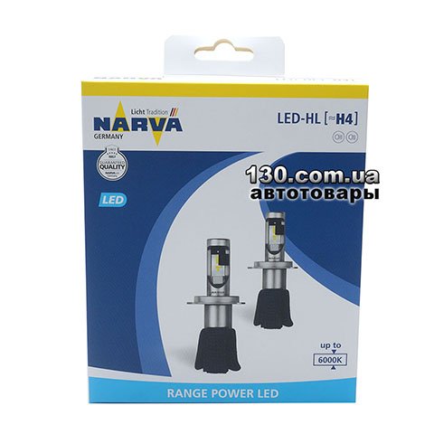 NARVA Range Power LED-HL H4 (180043000) — car led lamps