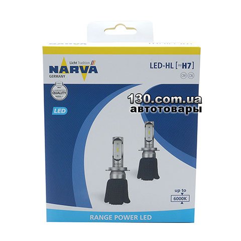 Светодиодные автолампы (комплект) NARVA Range Power LED-HL H7 (180053000)