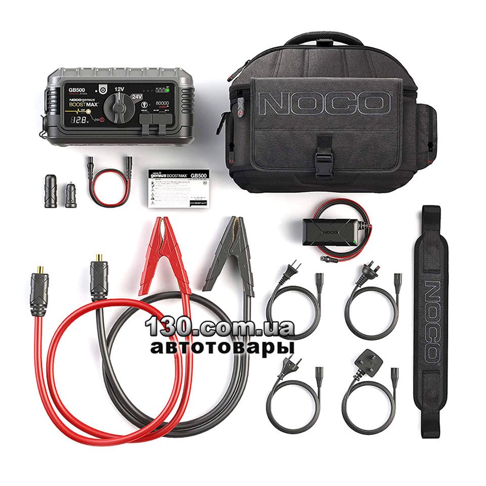 NOCO genius GB500 Boost Max — portable Jump Starter