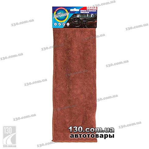 Серветка Vitol 9846A з мікрофібри колір коричневий