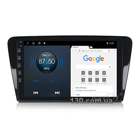 TORSSEN F10116 — native reciever Android, with Wi-Fi, Bluetooth, 16Gb for Skoda Octavia A7