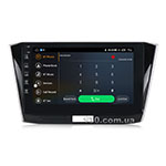 Native reciever TORSSEN F10116 Android, with Wi-Fi, Bluetooth, 16Gb for Volkswagen Passat B8