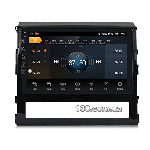 TORSSEN F9116 — штатна магнітола на Android, з Wi-Fi, Bluetooth, 16Гб для Toyota LC200