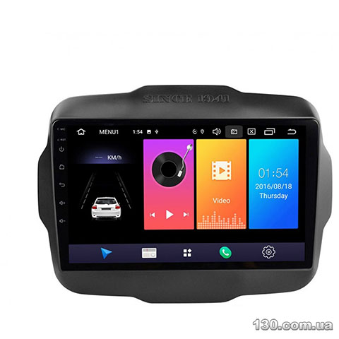 TORSSEN F9116 — штатна магнітола на Android, з Wi-Fi, Bluetooth, GPS-навігацією для Jeep Renegade 2015-2019