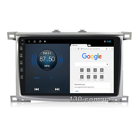 Native reciever TORSSEN F9232 4G Android, with Wi-Fi, Bluetooth, 32Gb, DSP, 4G LTE for Toyota LC100