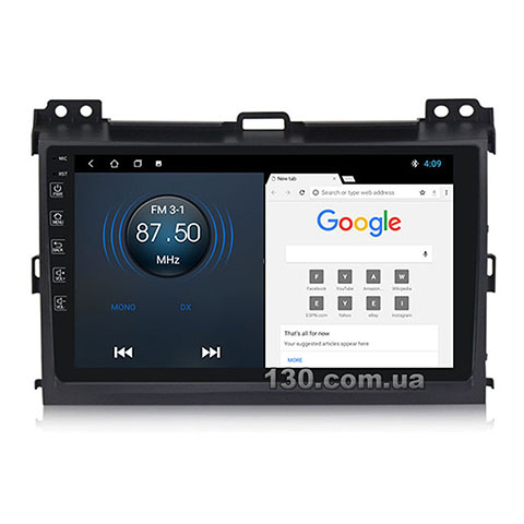 TORSSEN F9232 4G — native reciever Android, with Wi-Fi, Bluetooth, 32Gb, DSP, 4G LTE for Toyota Prado 120