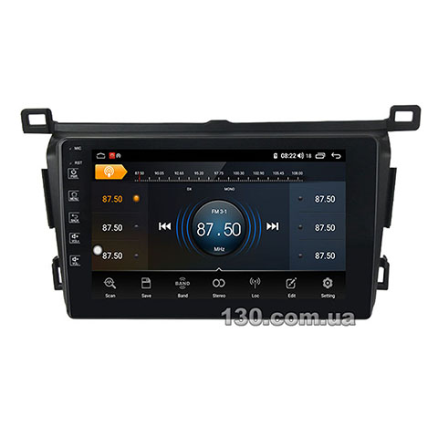 Native reciever TORSSEN F9232 4G Android, with Wi-Fi, Bluetooth, 32Gb, DSP, 4G LTE for Toyota Rav4 2013-2018